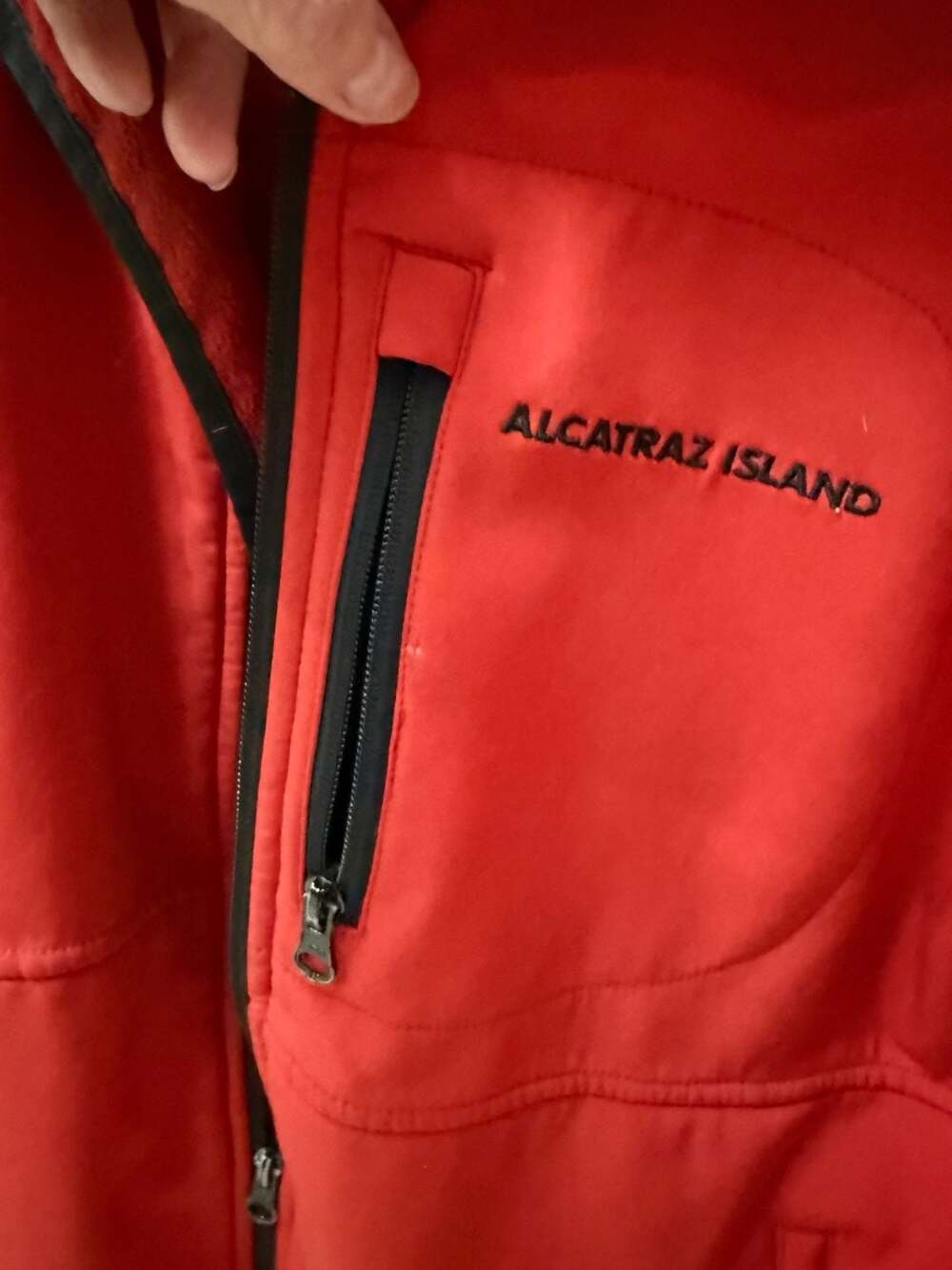 Alcatraz Island Prison Penitentiary Souvenir National Park Jacket Shirt Mens XL